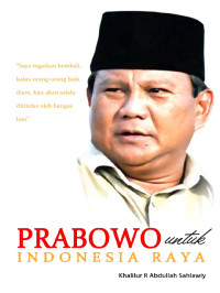 Image of PRABOWO UNTUK INDONESIA RAYA