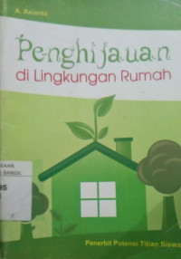Image of PENGHUJAUAN DI LINGKUNGAN RUMAH