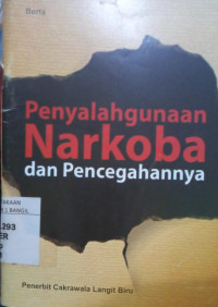 Image of PENYALAHGUNAAN NARKOBA DAN PENCEGAHANNYA